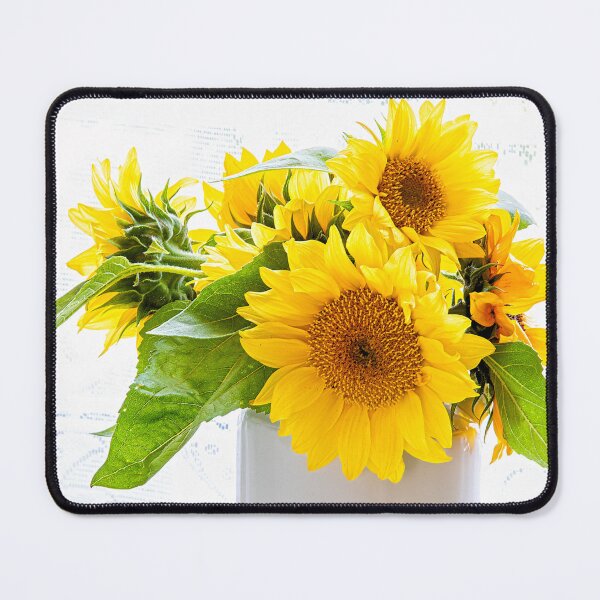 Item preview, Sunflower and Lace Bouquet designed and sold by onepony.