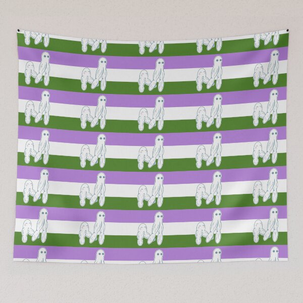 Item preview, Fresno Night Crawler - Genderqueer Pride Flag designed and sold by NaturesZombie.