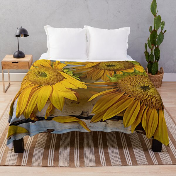 Item preview, Fading Gastado Girasoles Bodegón designed and sold by Garry Gay.