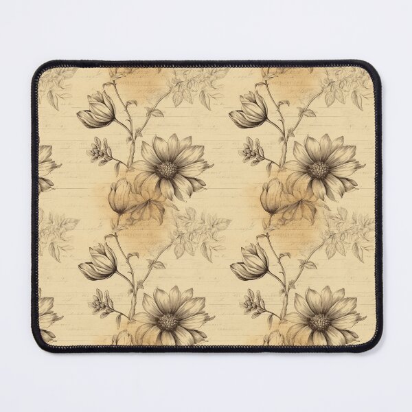 Item preview, Pattern of vintage Flowers | Timeless Blooms | modern art designed and sold by TheMachineMind.