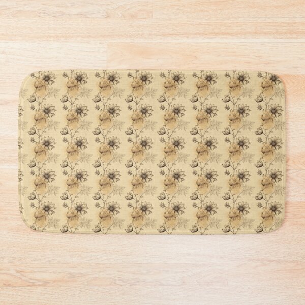 Item preview, Pattern of vintage Flowers | Timeless Blooms | modern art designed and sold by TheMachineMind.