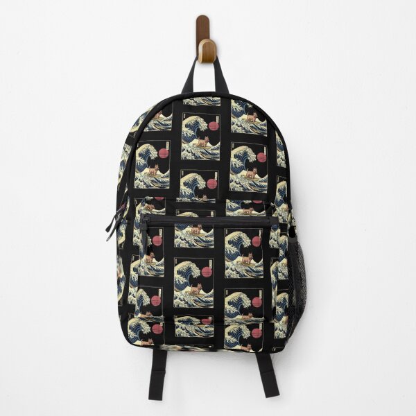 Item preview, Scottish Terrier Kanagawa Japanese Surfing Wave designed and sold by rafaeltto.