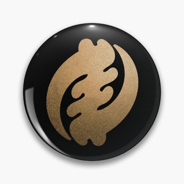 Item preview, Adinkra Symbol Gye Name Golden Texture designed and sold by wordznart.