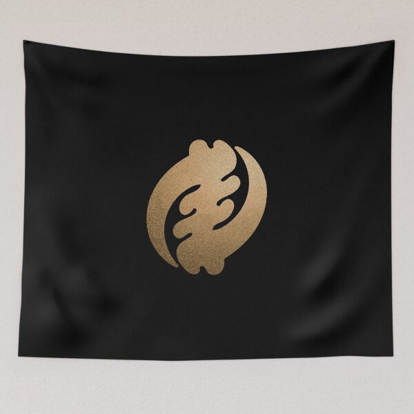 Item preview, Adinkra Symbol Gye Name Golden Texture designed and sold by wordznart.