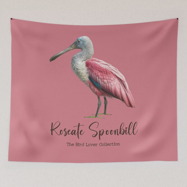 Item preview, Roseate Spoonbill - The Bird Lover Collection designed and sold by GoodOldVintage.