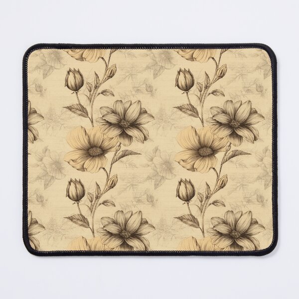 Item preview, Pattern of vintage Flowers | Victorian Garden | modern art designed and sold by TheMachineMind.