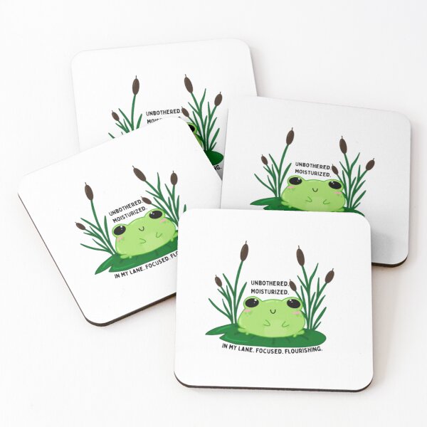 Item preview, Unbothered Frog designed and sold by Kitsune0Bell.