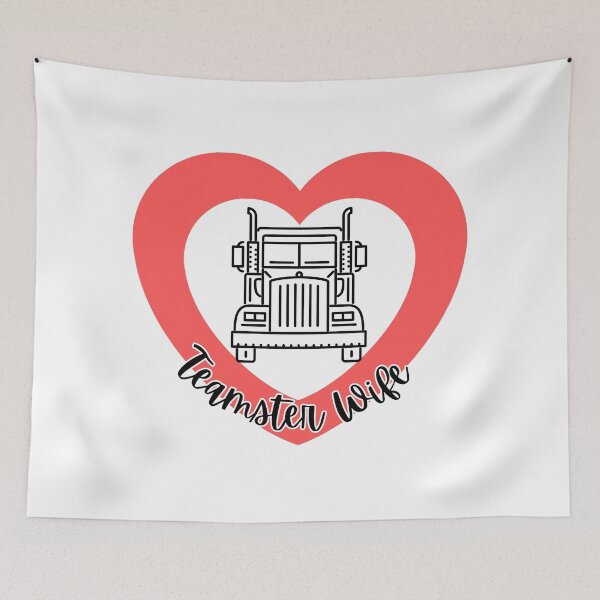 Item preview, Teamster Wife l Red Heart designed and sold by GabbyC03.