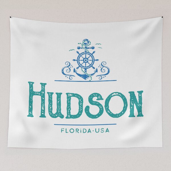 Item preview, Hudson Florida Nautical design designed and sold by Futurebeachbum.