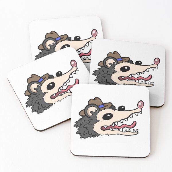 Item preview, Cartoon Cowboy Possum Art designed and sold by BambinosDeli.