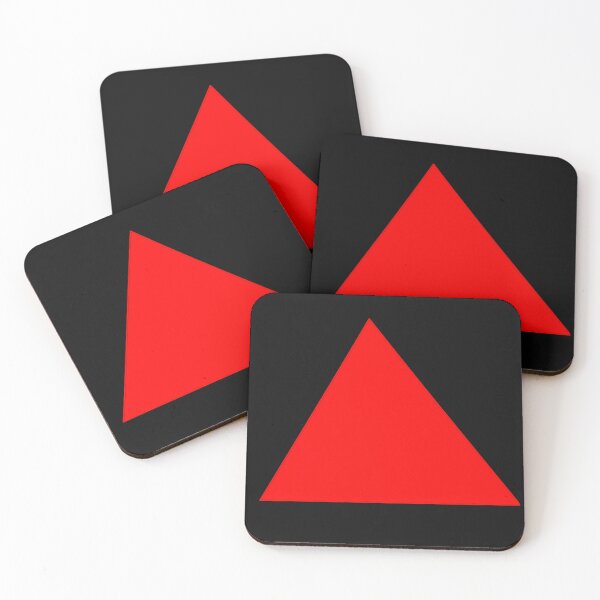 Item preview, This is a drawing of a red triangle  designed and sold by lukesubbby.