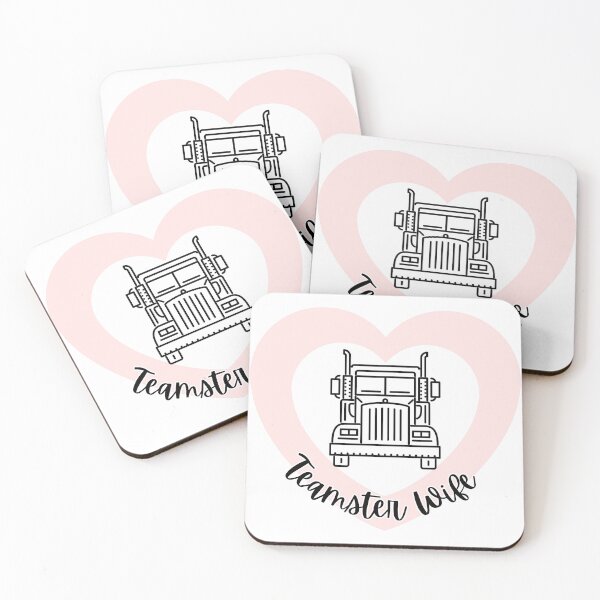 Item preview, Teamster Wife l Pink Heart designed and sold by GabbyC03.
