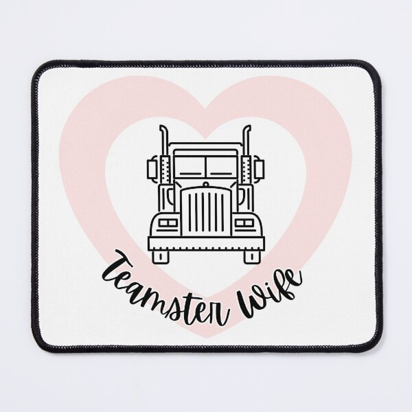 Item preview, Teamster Wife l Pink Heart designed and sold by GabbyC03.