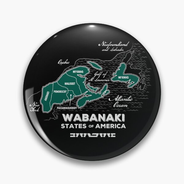Item preview, Wabanaki States of America designed and sold by twHistory.