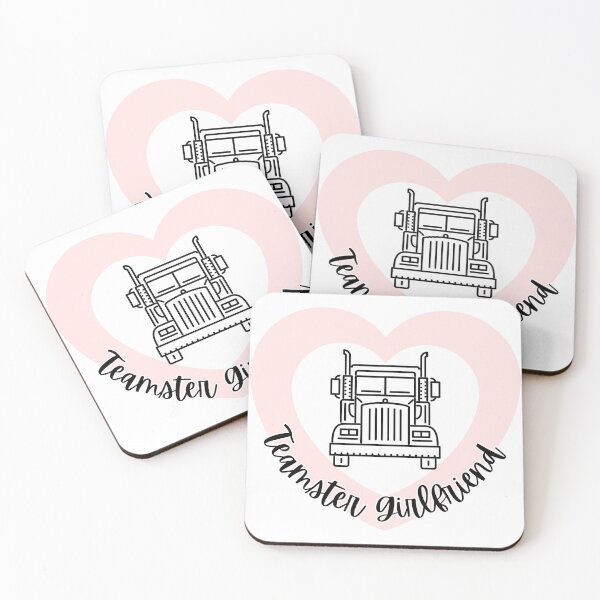 Item preview, Teamster Girlfriend l Pink Heart designed and sold by GabbyC03.