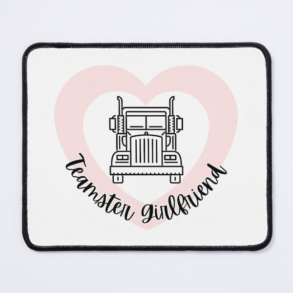 Item preview, Teamster Girlfriend l Pink Heart designed and sold by GabbyC03.