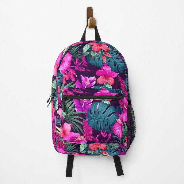 Item preview, Colorful Flowers Magenta Tropical designed and sold by achentouf.