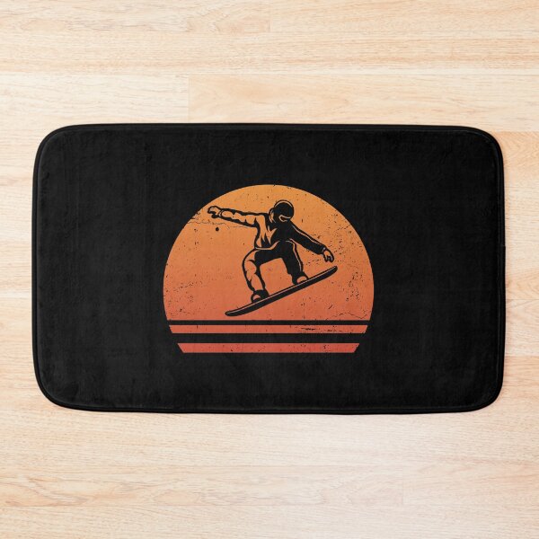 Item preview, Snowboard, Snowboarder, Vintage Snowboard Sunset designed and sold by EstelleStar.