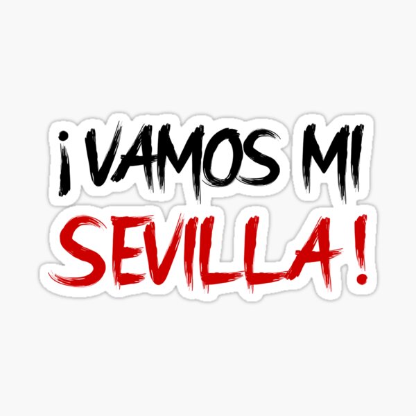 Item preview, ¡Vamos Mi Sevilla! Black Red designed and sold by VRedBaller.