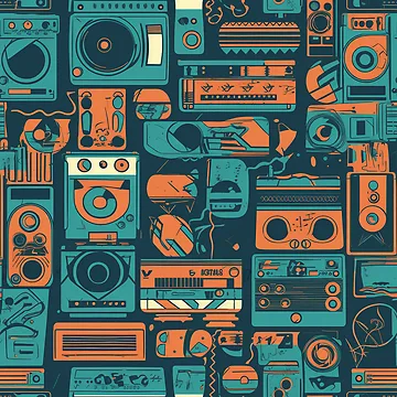 Artwork thumbnail, Retro Rave by PixelPatchwork