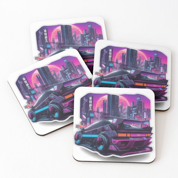 Item preview, Futuristic fashionista car in the cyber metropolis. designed and sold by mefirefire.