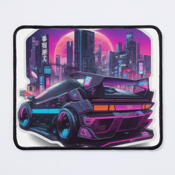 Item preview, Futuristic fashionista car in the cyber metropolis. designed and sold by mefirefire.