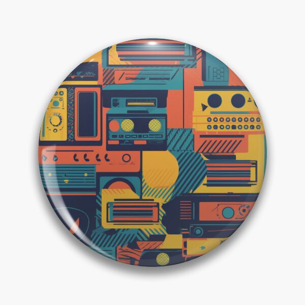 Item preview, Techno Revival designed and sold by PixelPatchwork.