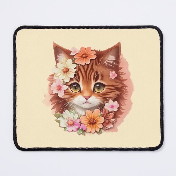Item preview, Choco-Purr's Fantastical Floral Delight: Inspired by Beloved Imaginative Realms designed and sold by VIBRANZIO.