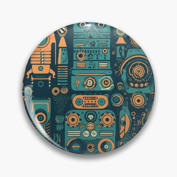 Item preview, Robo Rhythms designed and sold by PixelPatchwork.