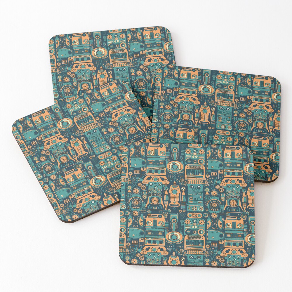 Item preview, Coasters (Set of 4) designed and sold by PixelPatchwork.