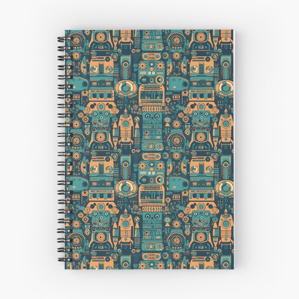 Item preview, Robo Rhythms designed and sold by PixelPatchwork.