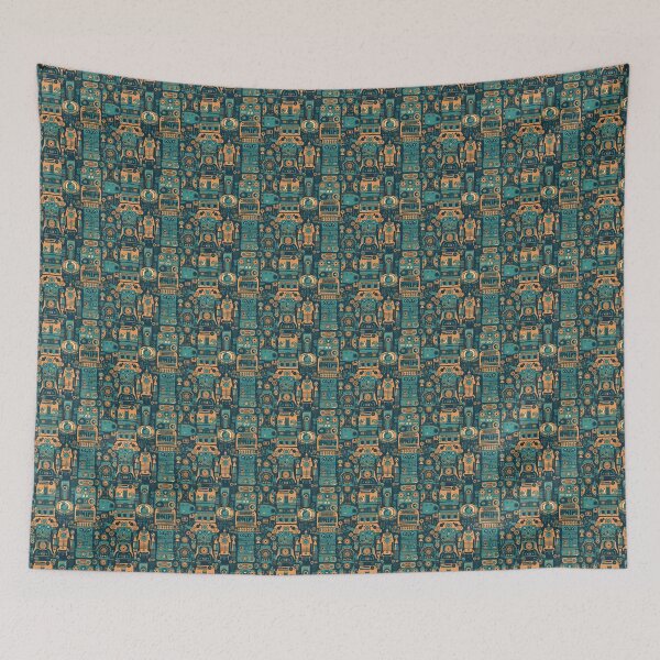 Item preview, Robo Rhythms designed and sold by PixelPatchwork.