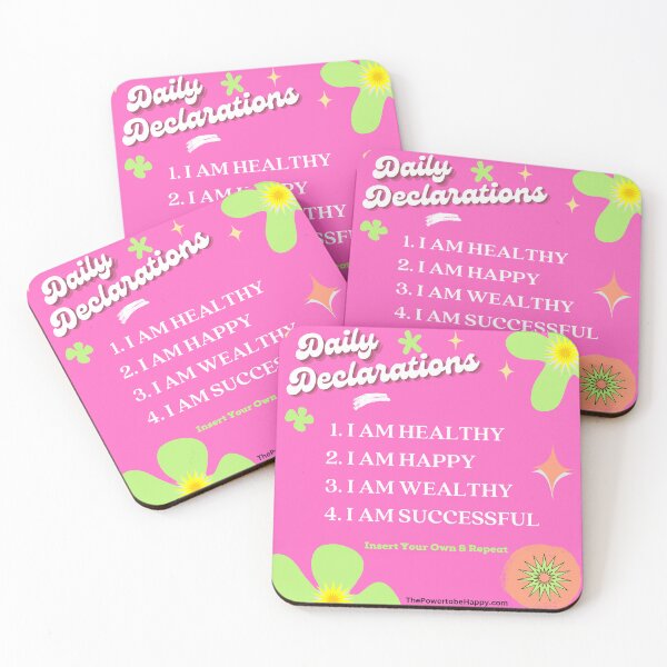 Item preview, DAILY DECLARATIONS designed and sold by MiaMoonDesigns.