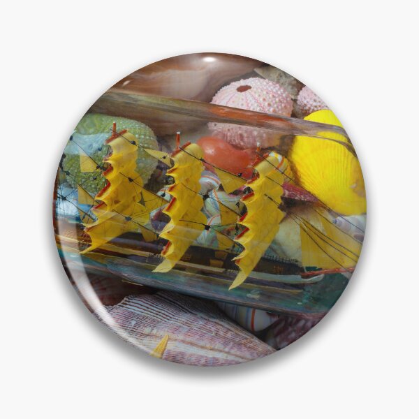 Item preview, Ship In A Bottle On Seashells designed and sold by Garry Gay.