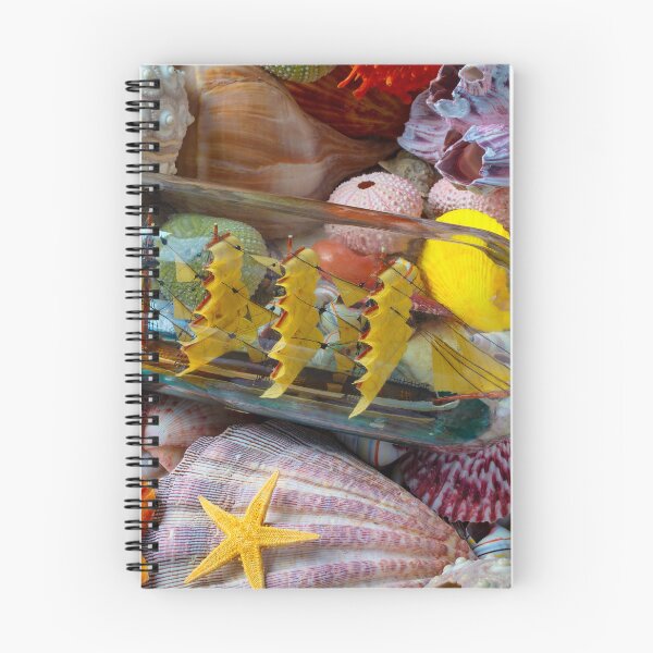 Item preview, Ship In A Bottle On Seashells designed and sold by Garry Gay.
