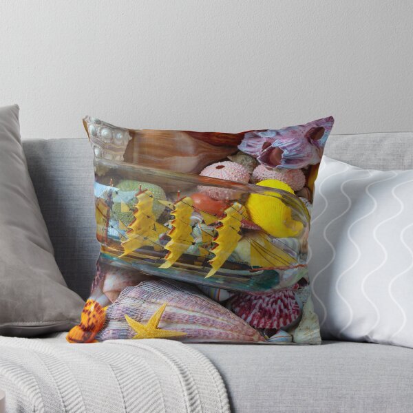 Item preview, Ship In A Bottle On Seashells designed and sold by Garry Gay.