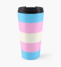Transgender Pride Flag Travel Mug