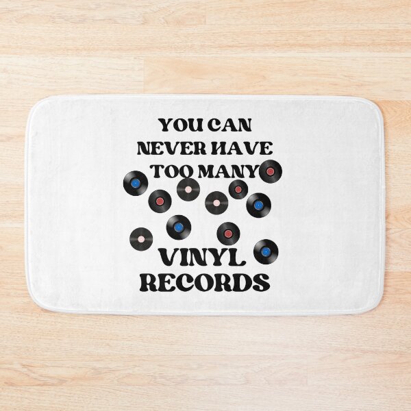 Item preview, Funny You Can Never Have Too Many Vinyl Records Retro DJ designed and sold by MagicSD Designs.