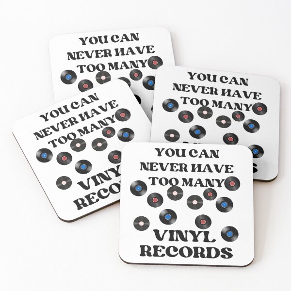 Item preview, Funny You Can Never Have Too Many Vinyl Records Retro DJ designed and sold by MagicSD Designs.