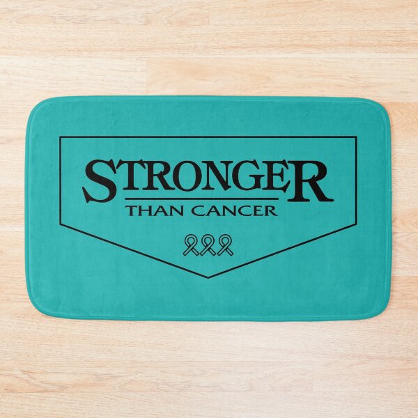 Item preview, Ovarian Cancer Awareness Teal Ribbon Stronger Than Cancer designed and sold by shaderepublic.