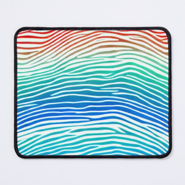 Item preview, Abstract Rainbow Waves Pattern designed and sold by calibrit.