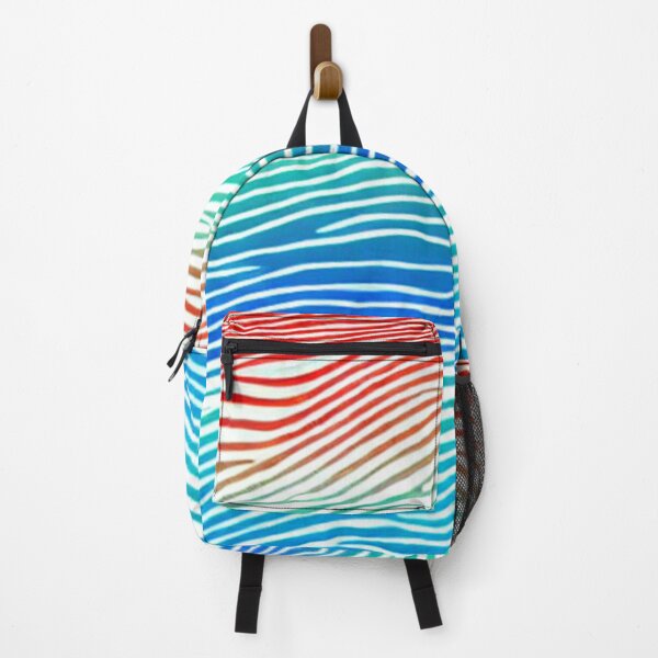 Item preview, Abstract Rainbow Waves Pattern designed and sold by calibrit.