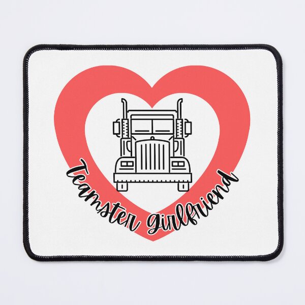 Item preview, Teamster Girlfriend I Red Heart designed and sold by GabbyC03.