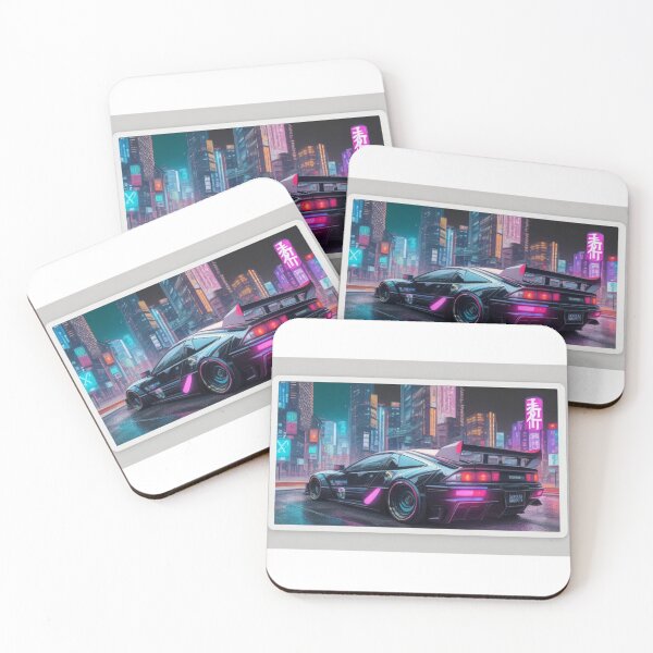 Item preview, Futuristic fashionista car in the cyber metropolis. designed and sold by mefirefire.