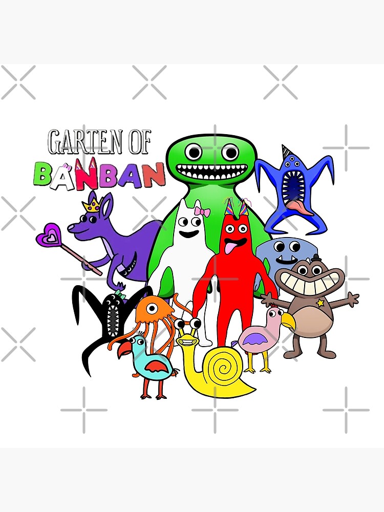 Garten of Banban Characters Jumbo Josh  Art Board Print for Sale