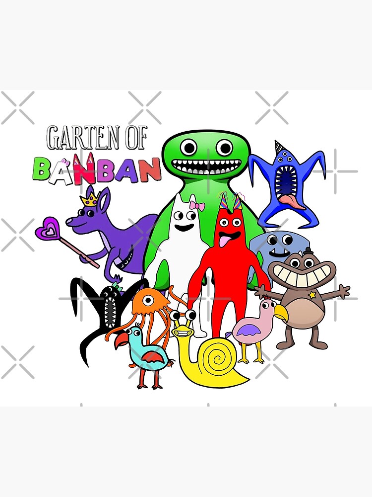 Garten of Banban Characters - Jumbo Josh Fanart Baby Blankets sold by  Vedern, SKU 43334928