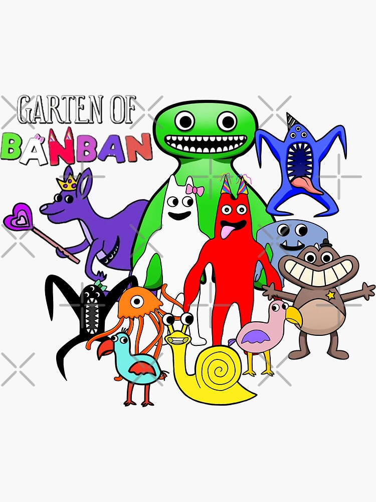 Banbaleena Garten of Banban Sticker for Sale by TheBullishRhino