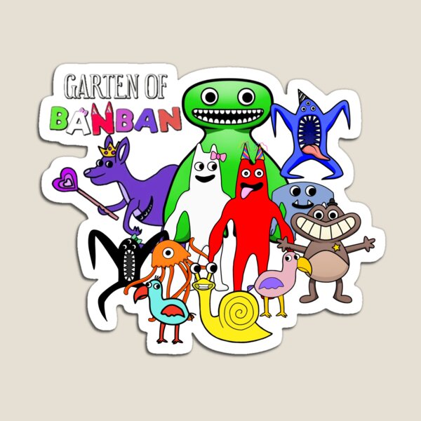 Garten of Banban Characters Nabnab | Magnet