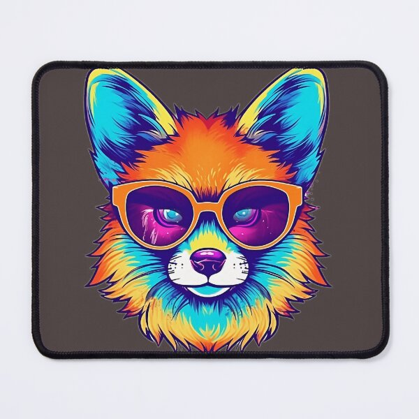 Item preview, Felix the coolest fox around designed and sold by ArtfulVixen.