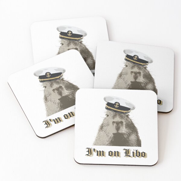 Item preview, Midshipman Capybara on Liberty designed and sold by two1four1two.